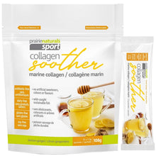 Load image into Gallery viewer, PRAIRIE NATURALS Sport Collagen Soother (Lemon ginger 15 x7.2 gr)
