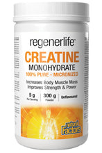 Load image into Gallery viewer, REGENERLIFE Creatine Monohydrate (Unflavoured - 300 gr)