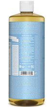 Load image into Gallery viewer, DR BRONNER'S Pure Castile Soap Baby (Unscented - 946 ml)